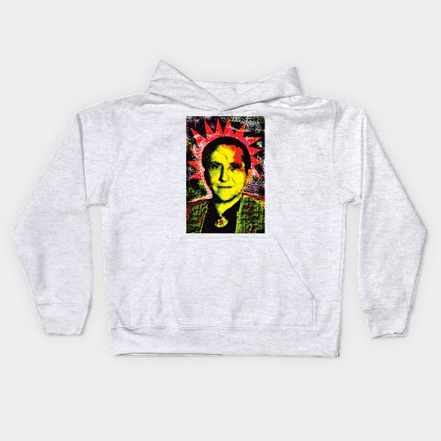 Gertrude Stein Kids Hoodie by Exile Kings 